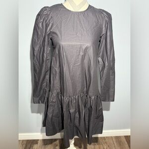 H&M Black Long Sleeve Dress